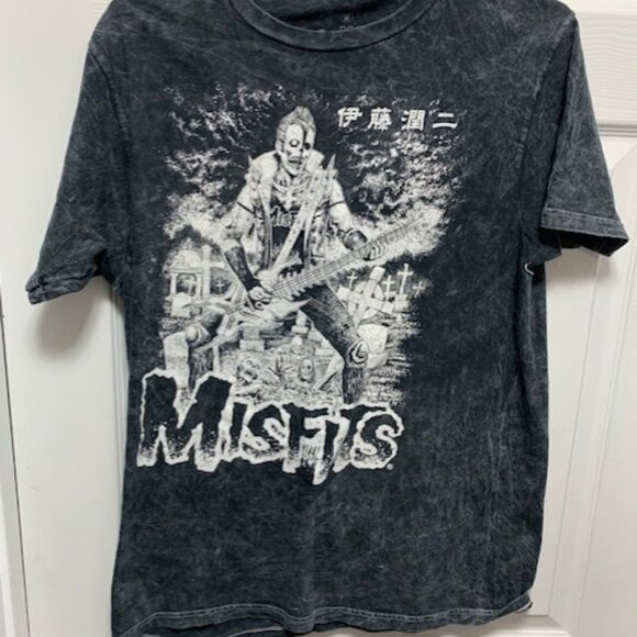 MISFITS BAND JAPAN TOUR MENS TSHIRT - Picture 1 of 4